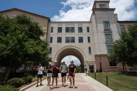 A Texas University Expels Individual Following Reported Imitative Behavior of Conservative Activist Shooting